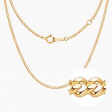 민줄체인 목걸이