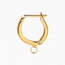 원터치 말굽 귀걸이 - C영고리