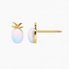파인애플 오팔 피어싱