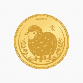 십이간지 순금코인 - 양