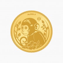 십이간지 순금코인 - 원숭이