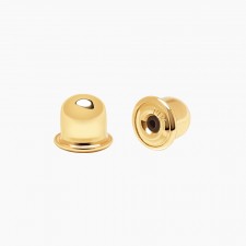 금 실리콘 푸시인 종장식 클러치