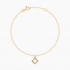 할로우 클로버 팔찌