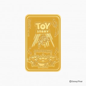 [디즈니] 24K 순금 골드바 - 알린삼총사