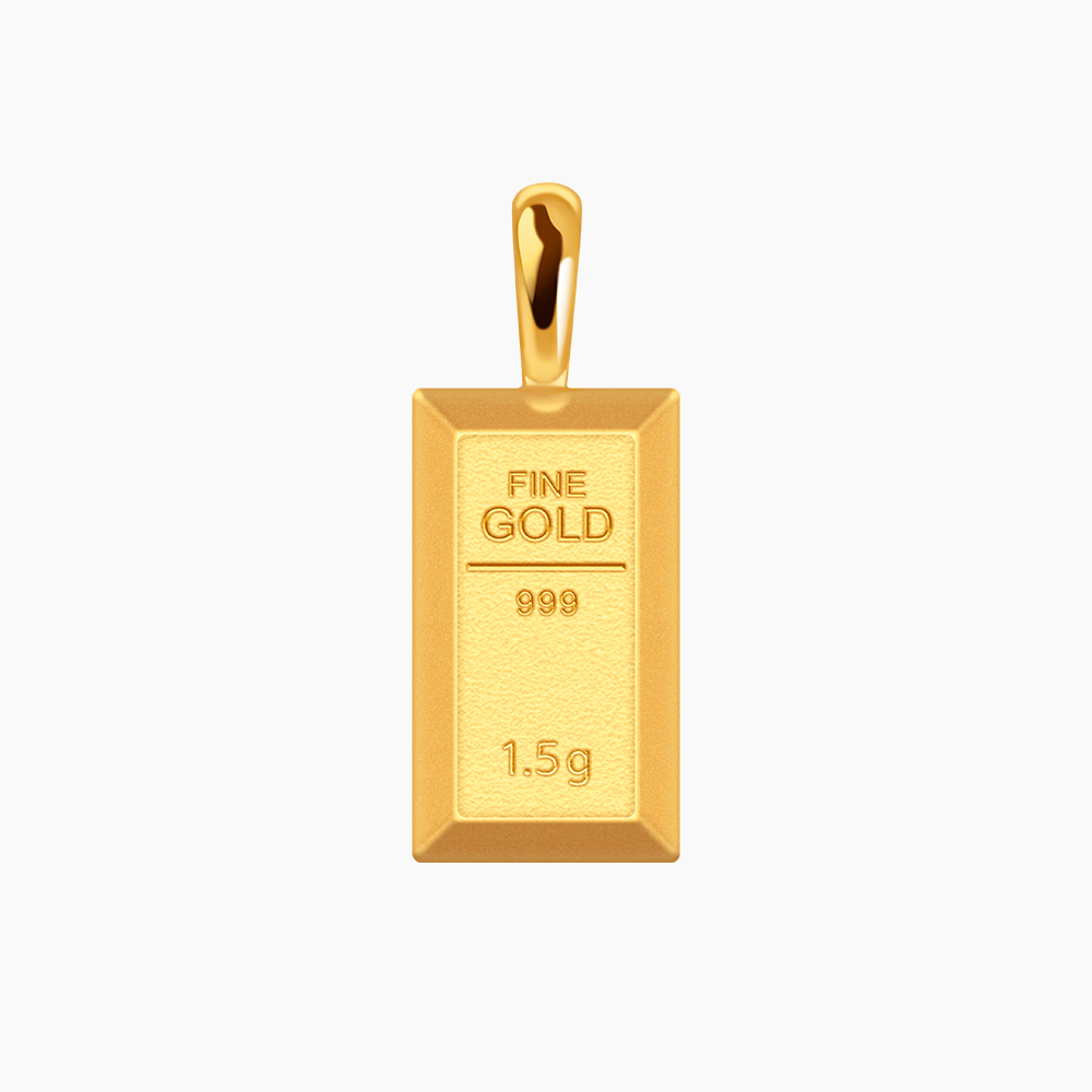 순금 골드바 펜던트