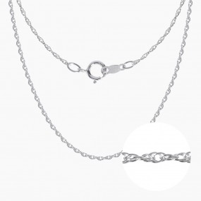 실버 로프체인 목걸이 (입고예정)