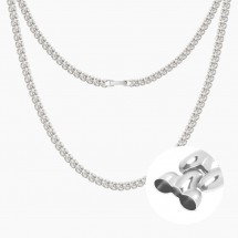 실버 할로우렉스 목걸이 (시계장식)