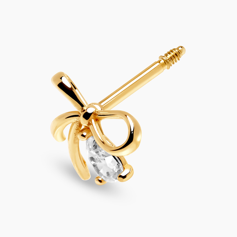 물방울 리본 피어싱