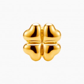 순금 클로버 오브제
