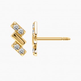 트리플바 큐빅 피어싱