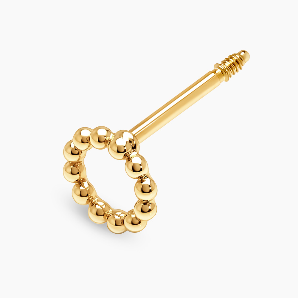 도트 원형 피어싱